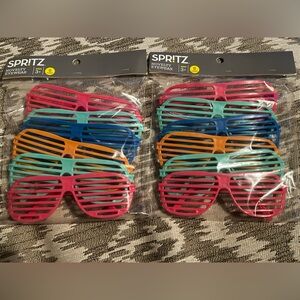 NEW 12 pairs of shutter shades - novelty eyewear age 3+